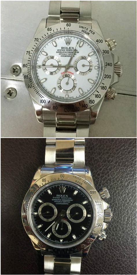 rolex daytona replica vs original